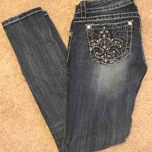 MISS ME skinny jeans sz 28